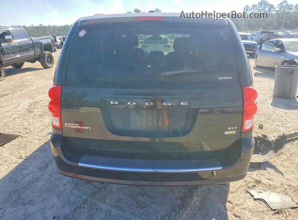 2C4RDGCG1JR300229 2018 DODGE GRAND Black Rear view