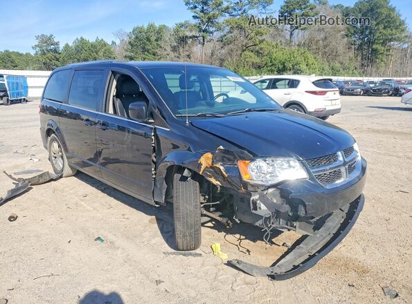 2C4RDGCG1JR300229 2018 DODGE GRAND Black Front right