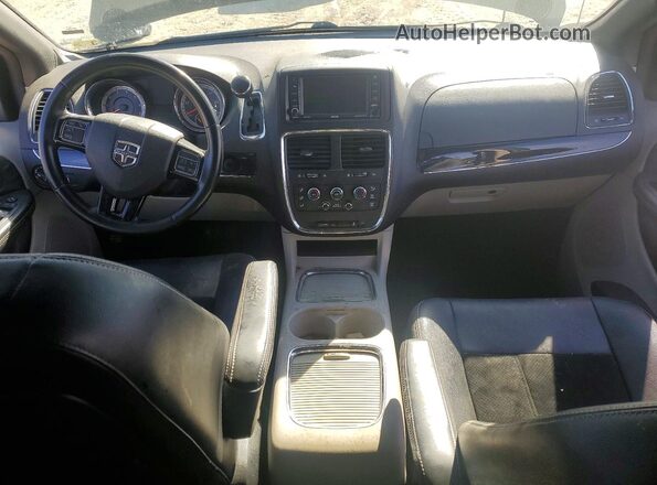 2C4RDGCG1JR300229 2018 DODGE GRAND Black Dashboard view