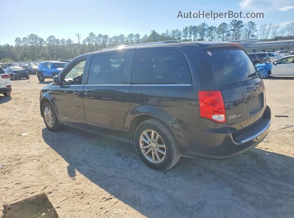 2C4RDGCG1JR300229 2018 DODGE GRAND Black Rear left