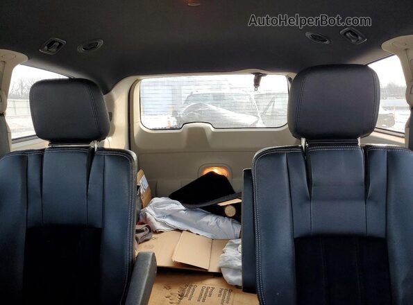 2C4RDGCG1JR325910 2018 DODGE GRAND White Rear seats view