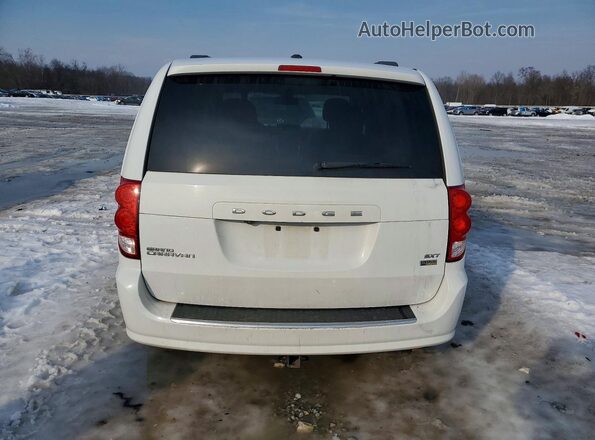 2C4RDGCG1JR325910 2018 DODGE GRAND White Rear view