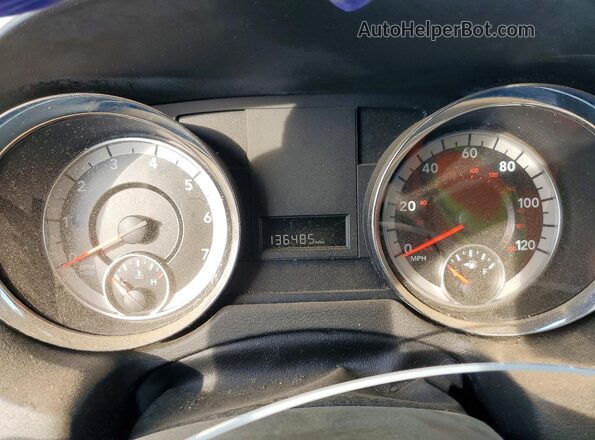 2C4RDGCG1JR325910 2018 DODGE GRAND White Instrument cluster view