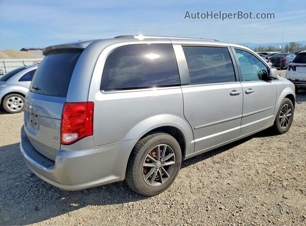 2C4RDGCG2HR812866 2017 DODGE GRAND Silver Trasero derecho