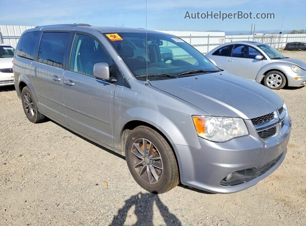2C4RDGCG2HR812866 2017 DODGE GRAND Silver Delantero derecho