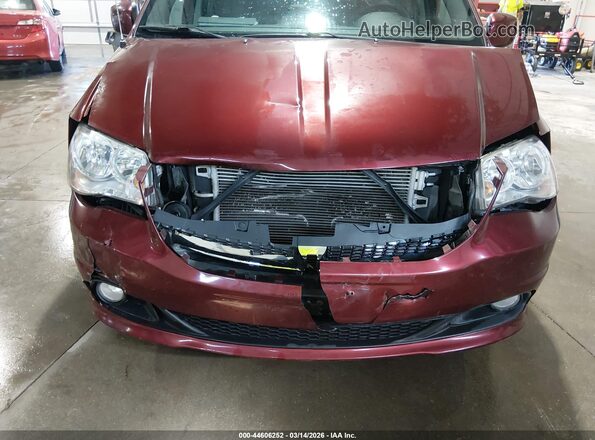 2C4RDGCG2HR864675 2017 DODGE GRAND CARAVAN Red Vista frontal