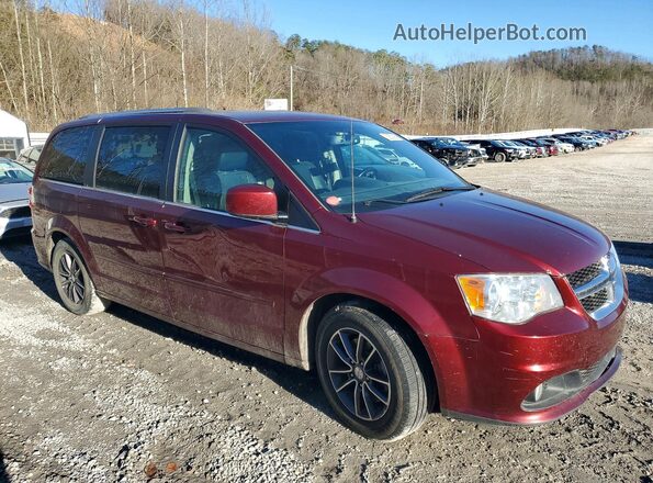 2C4RDGCG3HR805957 2017 DODGE GRAND Red Передня права чверть