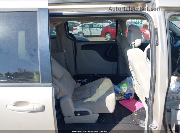 2C4RDGCG5GR202247 2016 DODGE GRAND CARAVAN Tan Vista de la etiqueta del VIN