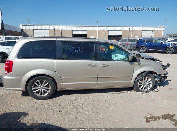 2C4RDGCG5GR202247 2016 DODGE GRAND CARAVAN Tan Vista del cuadro de instrumentos