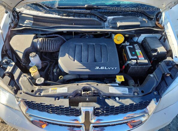 2C4RDGCG5HR806706 2017 DODGE GRAND White Widok komory silnika