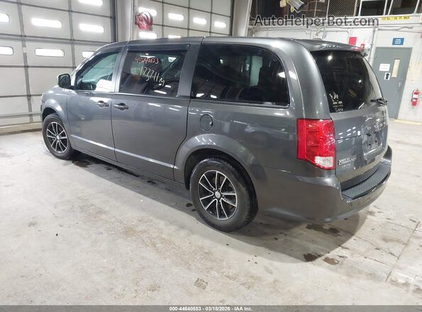2C4RDGCG6JR137058 2018 DODGE GRAND CARAVAN Gray Trasero izquierdo