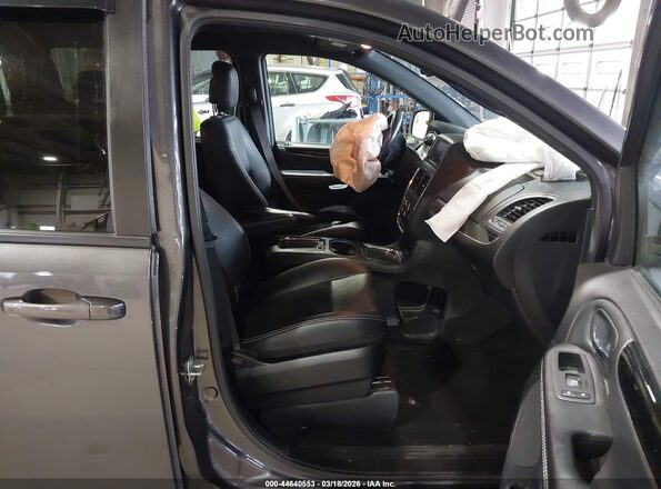 2C4RDGCG6JR137058 2018 DODGE GRAND CARAVAN Gray Vista interior delantera