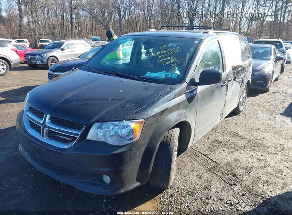 2C4RDGCG6JR326860 2018 DODGE GRAND CARAVAN Black Front left