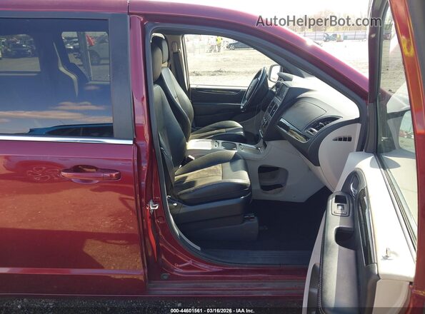 2C4RDGCG6LR161668 2020 DODGE GRAND CARAVAN Red Вид салону спереду