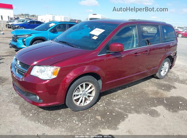 2C4RDGCG6LR161668 2020 DODGE GRAND CARAVAN Red Передня ліва чверть