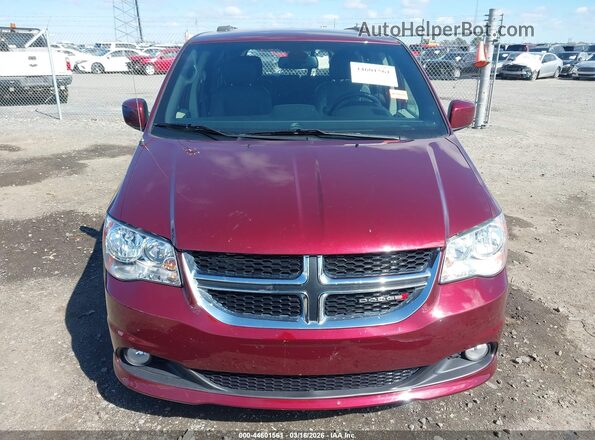 2C4RDGCG6LR161668 2020 DODGE GRAND CARAVAN Red Вид задньої частини салону