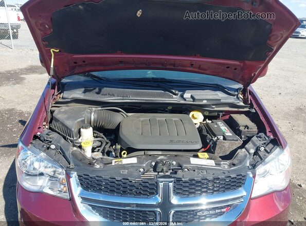 2C4RDGCG6LR161668 2020 DODGE GRAND CARAVAN Red Вид ззаду