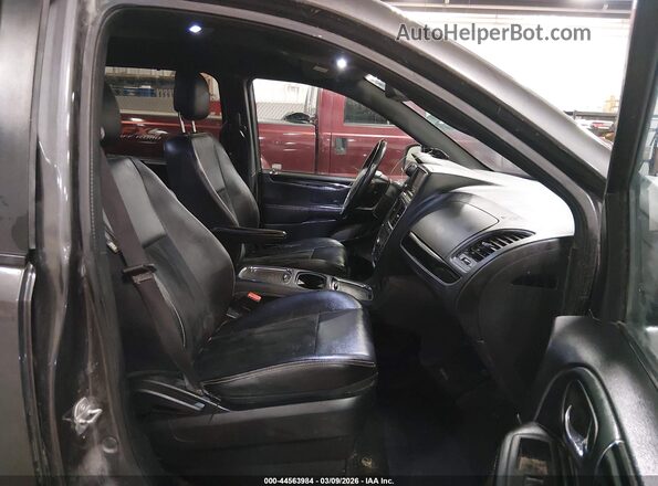 2C4RDGCG7JR258486 2018 DODGE GRAND CARAVAN Gray Սալոնի դիմացի տեսք