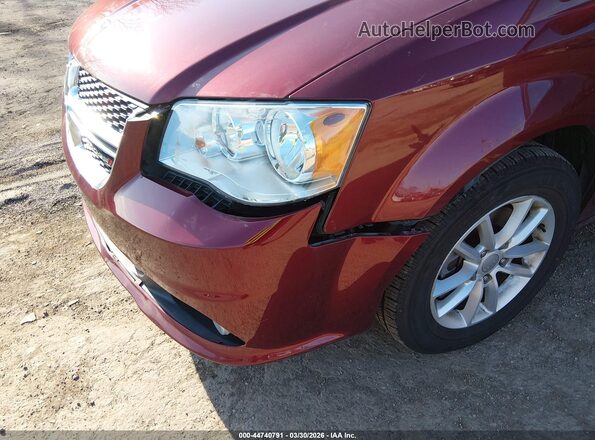 2C4RDGCG8LR154009 2020 DODGE GRAND CARAVAN Maroon წინა ხედი