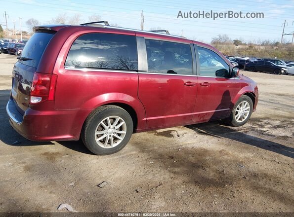 2C4RDGCG8LR154009 2020 DODGE GRAND CARAVAN Maroon უკანა მარჯვენა