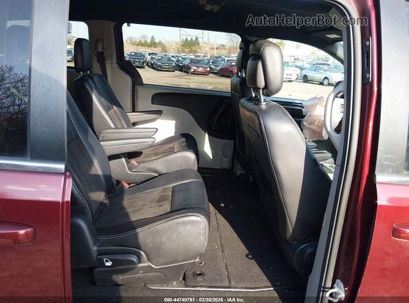 2C4RDGCG8LR154009 2020 DODGE GRAND CARAVAN Maroon VIN კოდის სტიკერის ხედი