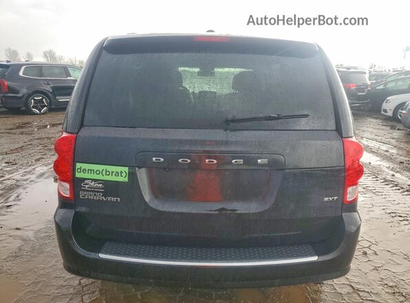 2C4RDGCGXLR161396 2020 DODGE GRAND Black Rear view