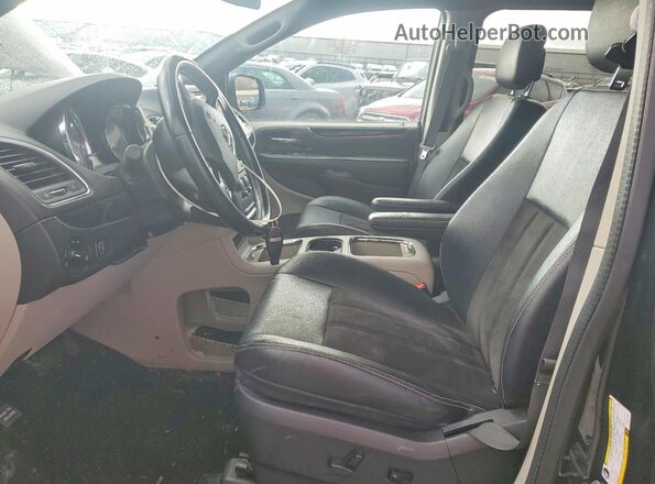 2C4RDGCGXLR161396 2020 DODGE GRAND Black Front interior view