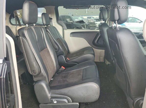 2C4RDGCGXLR161396 2020 DODGE GRAND Black Rear interior view