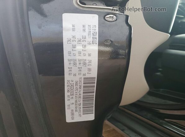 2C4RDGCGXLR161396 2020 DODGE GRAND Black 360 interior view