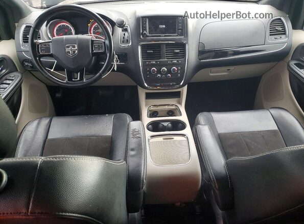 2C4RDGCGXLR161396 2020 DODGE GRAND Black Dashboard view