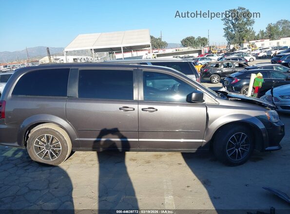 2C4RDGEG1GR313231 2016 DODGE GRAND CARAVAN Gray Widok wnętrza 360 stopni