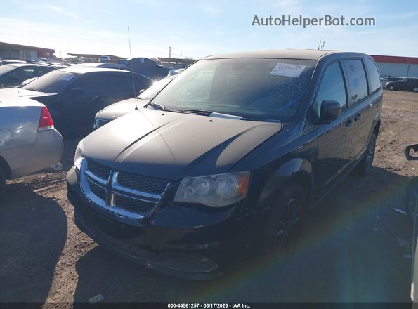 2C4RDGEG9LR186156 2020 DODGE GRAND CARAVAN Black Przód lewy