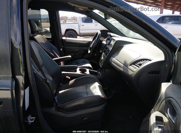 2C4RDGEG9LR186156 2020 DODGE GRAND CARAVAN Black Widok wnętrza z przodu
