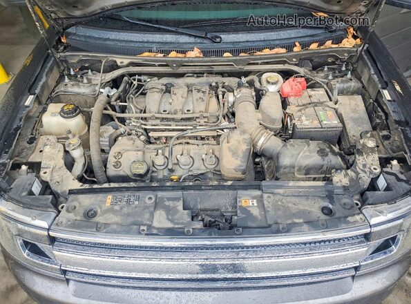 2FMGK5B86KBA27645 2019 FORD FLEX Gray 