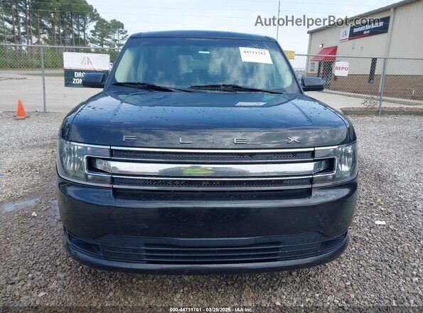 2FMGK5B89HBA03459 2017 FORD FLEX Black Вид щитка приладів