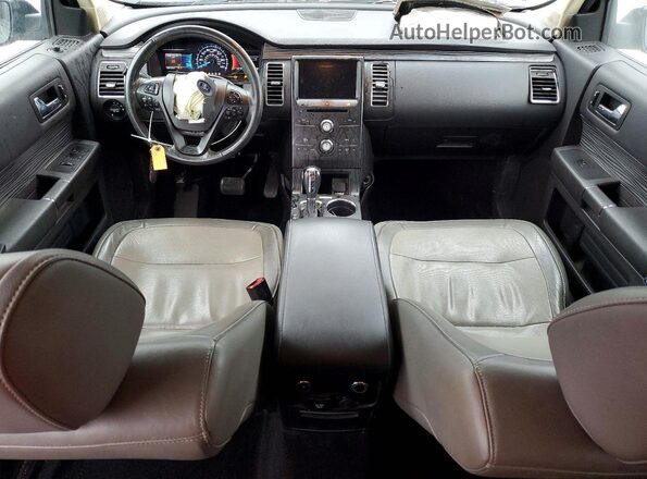 2FMGK5C80KBA34508 2019 FORD FLEX Black წინა პანელის ხედი
