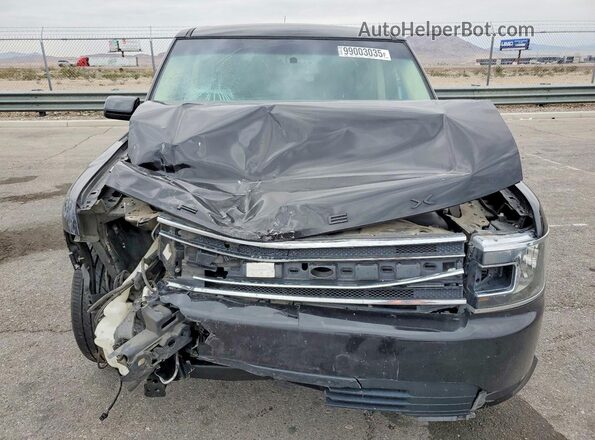 2FMGK5C80KBA34508 2019 FORD FLEX Black წინა ხედი