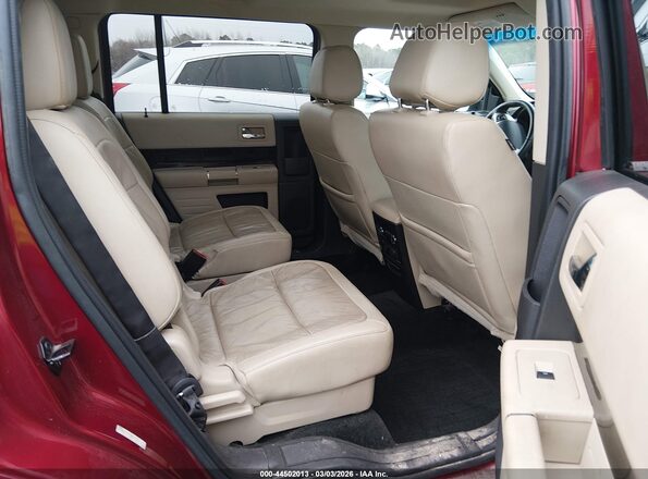 2FMGK5C86GBA13069 2016 FORD FLEX Red Вид наклейки з VIN-кодом