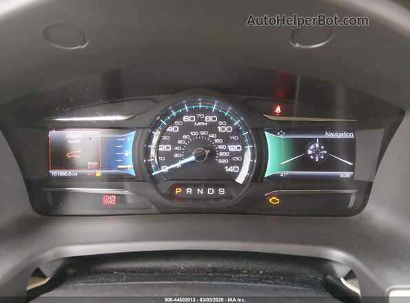 2FMGK5C86GBA13069 2016 FORD FLEX Red Вид задніх сидінь