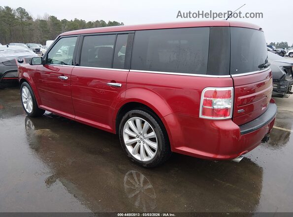 2FMGK5C86GBA13069 2016 FORD FLEX Red Задня ліва чверть