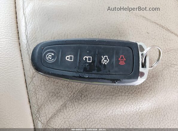 2FMGK5C86GBA13069 2016 FORD FLEX Red Вид панелі приладів