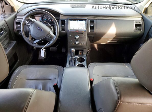 2FMGK5C86KBA39115 2019 FORD FLEX Gray 