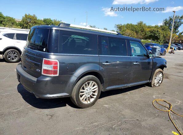 2FMGK5C8XKBA00379 2019 FORD FLEX Gray 