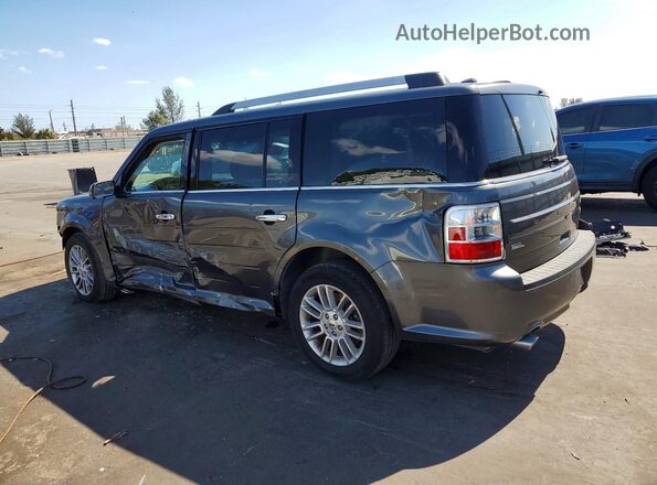 2FMGK5C8XKBA00379 2019 FORD FLEX Gray 