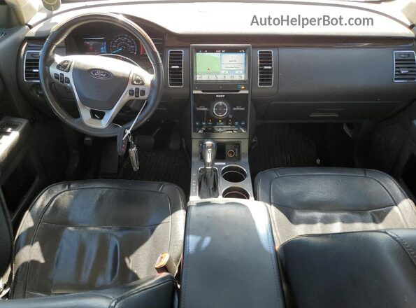 2FMGK5D83KBA03820 2019 FORD FLEX Silver 