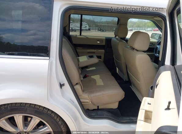 2FMGK5D86JBA05544 2018 FORD FLEX White VIN კოდის სტიკერის ხედი