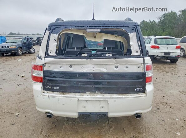 2FMGK5D89GBA14473 2016 FORD FLEX White Вид ззаду