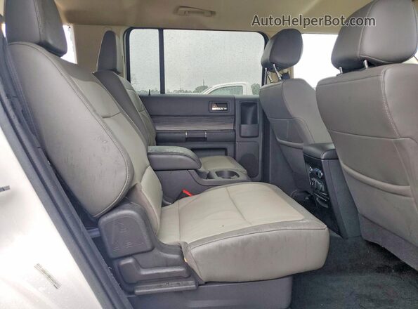 2FMGK5D89GBA14473 2016 FORD FLEX White Вид задньої частини салону
