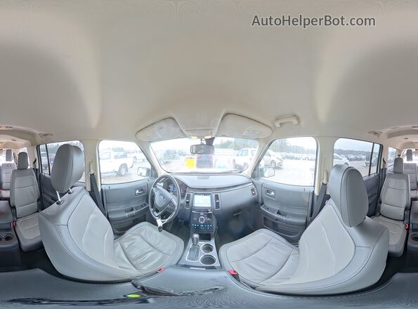 2FMGK5D89GBA14473 2016 FORD FLEX White Панорамний вид салону 360°