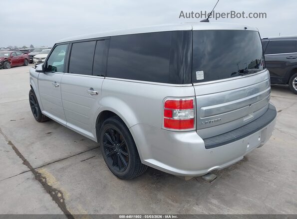 2FMGK5D89HBA09680 2017 FORD FLEX Silver Trasero izquierdo